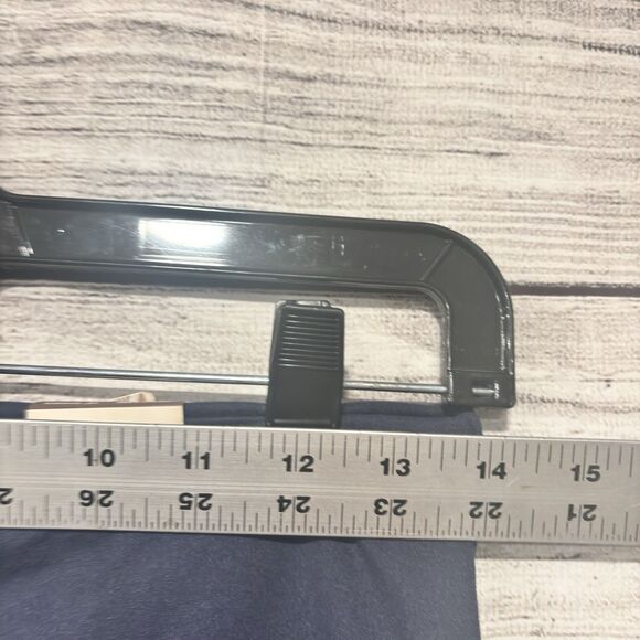 Women's Marika Cut Back High Waist Crop Leggings Blue High Waist Sz L workout - Picture 8 of 9